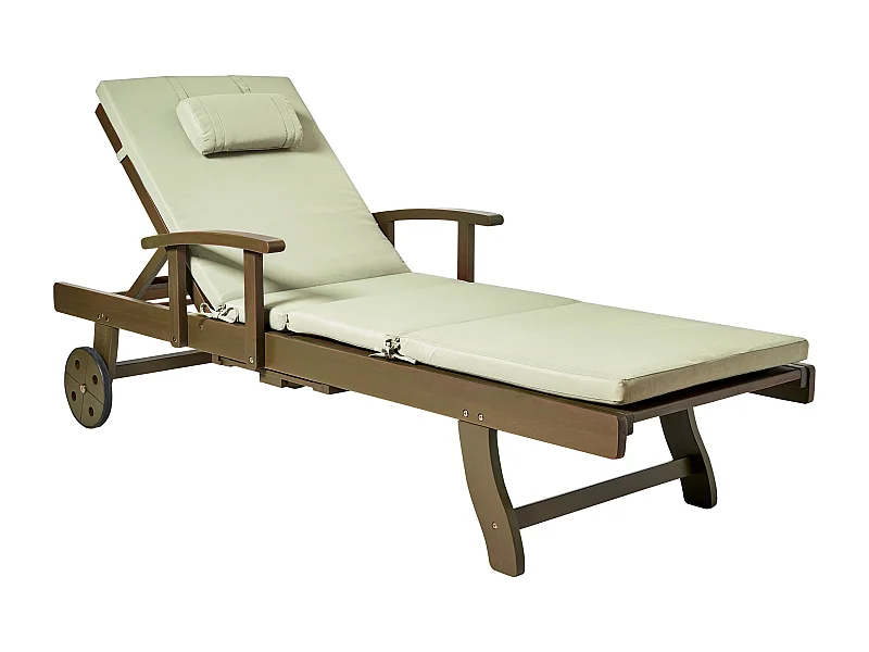 Transat avec coussin AMANTEA PREMIUM II Acacia Vert