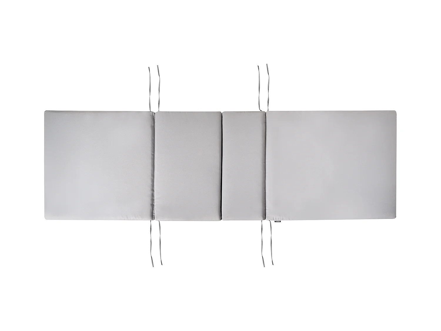 Transat avec coussin AMANTEA PREMIUM II Acacia Gris clair