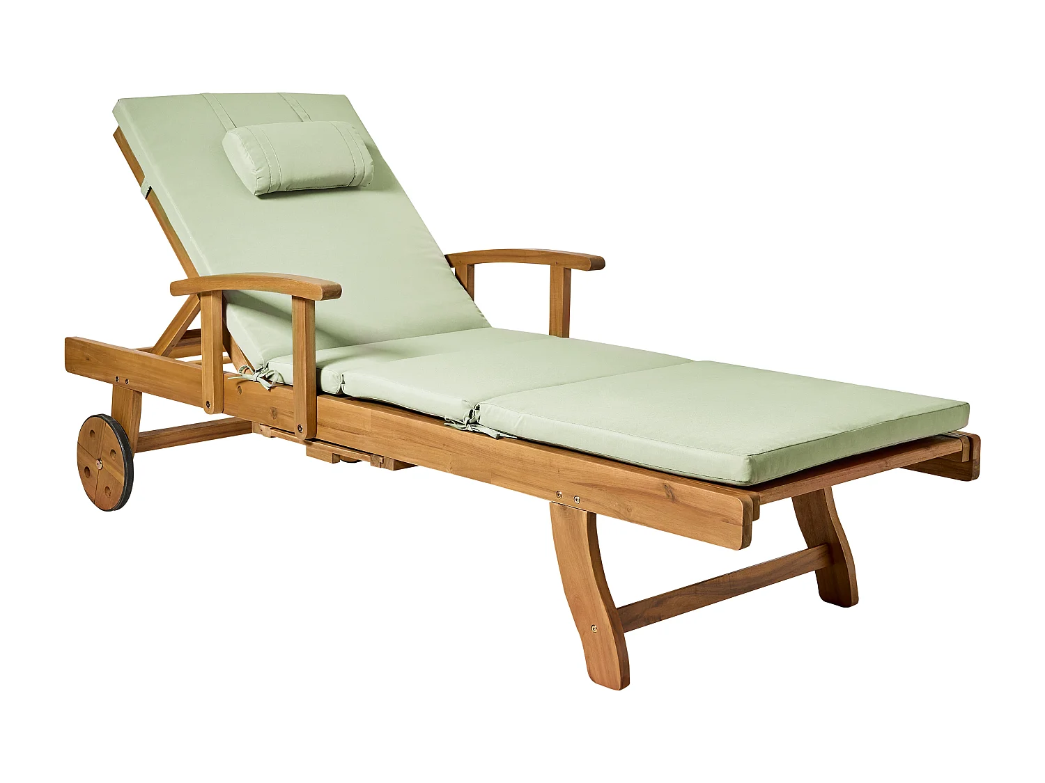 Coussin de transat extérieur TOSCANA/JAVA/AMANTEA PREMIUM 189 x 58 cm Vert