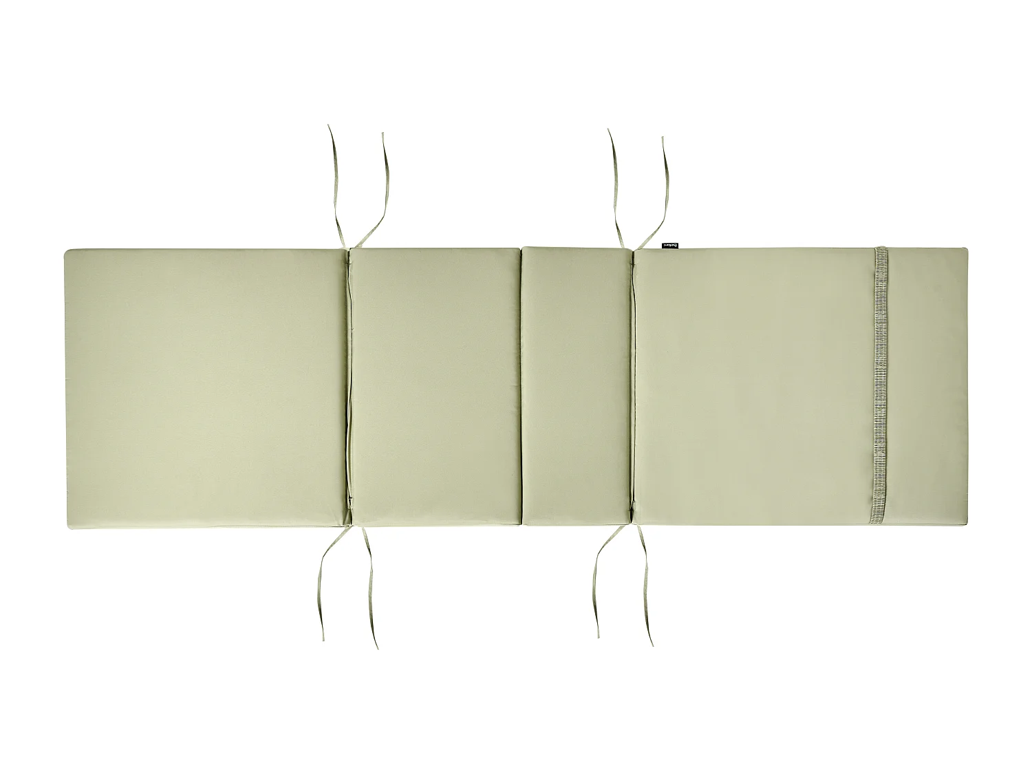 Coussin de transat extérieur TOSCANA/JAVA/AMANTEA PREMIUM 189 x 58 cm Vert