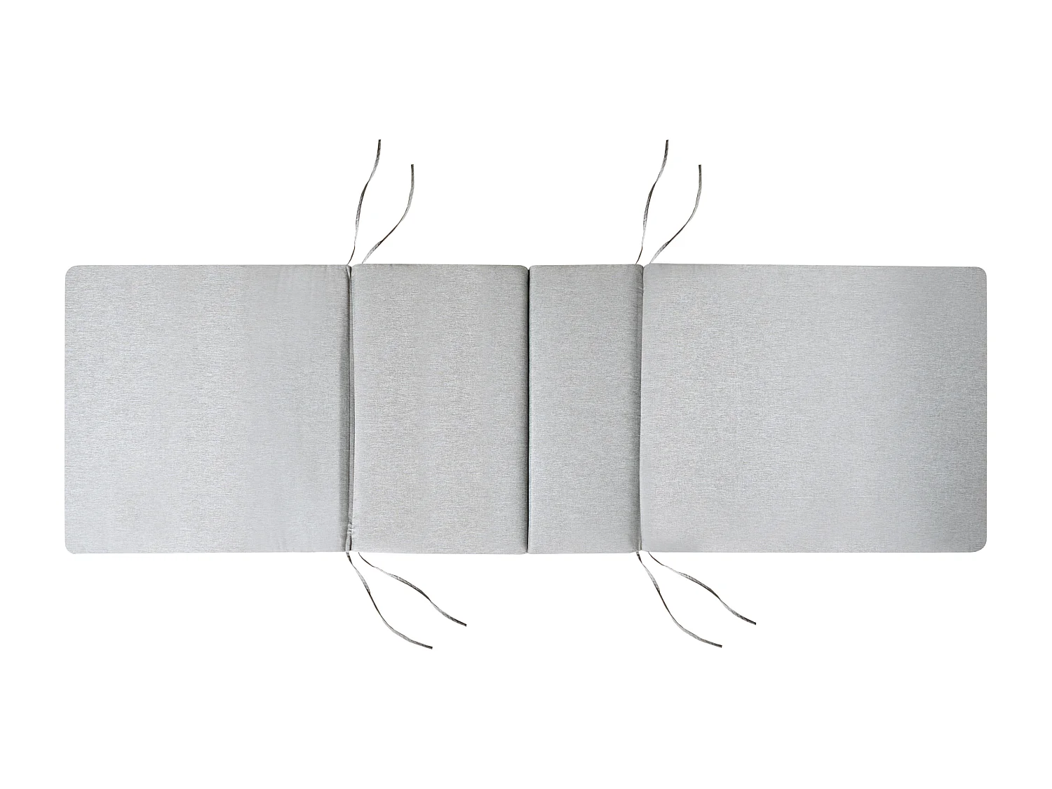 Coussin de transat extérieur TOSCANA/JAVA/AMANTEA PREMIUM 189 x 58 cm Mélange de gris