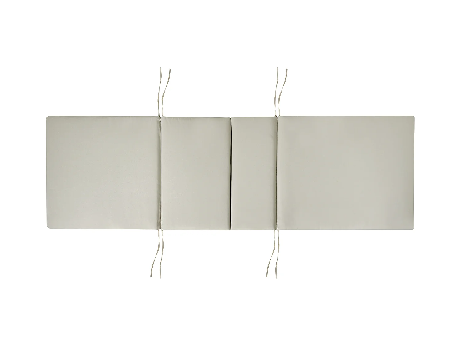 Coussin de transat extérieur TOSCANA/JAVA/AMANTEA PREMIUM 189 x 58 cm Taupe