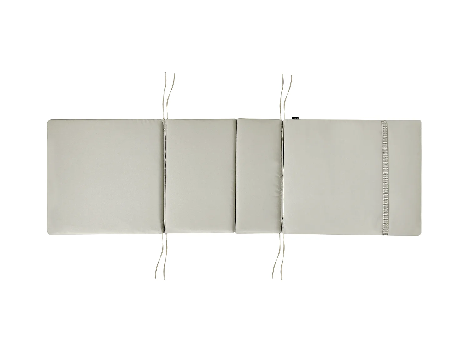 Coussin de transat extérieur TOSCANA/JAVA/AMANTEA PREMIUM 189 x 58 cm Taupe