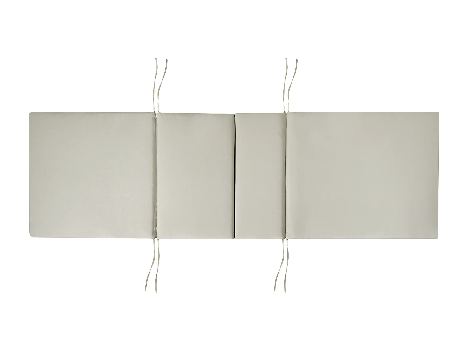 Coussin de transat extérieur TOSCANA/JAVA/AMANTEA PREMIUM 189 x 58 cm Taupe