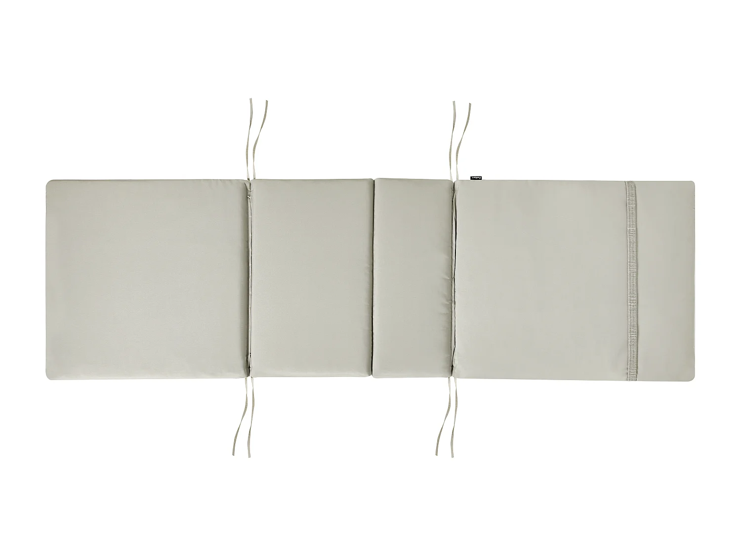 Coussin de transat extérieur TOSCANA/JAVA/AMANTEA PREMIUM 189 x 58 cm Taupe