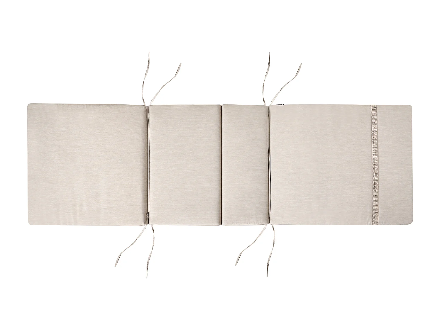 Coussin de transat extérieur TOSCANA/JAVA/AMANTEA PREMIUM 189 x 58 cm Beige clair