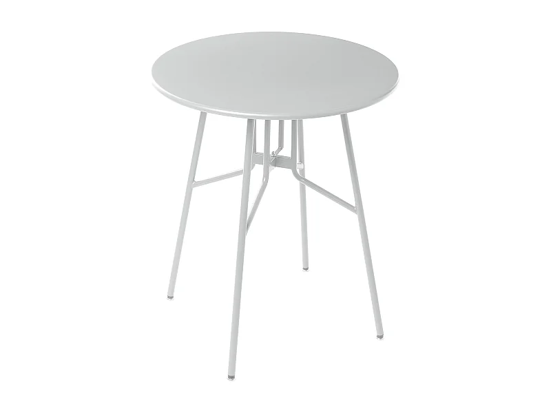 Table bistrot TALTAL 64 cm 64 cm Métal Gris