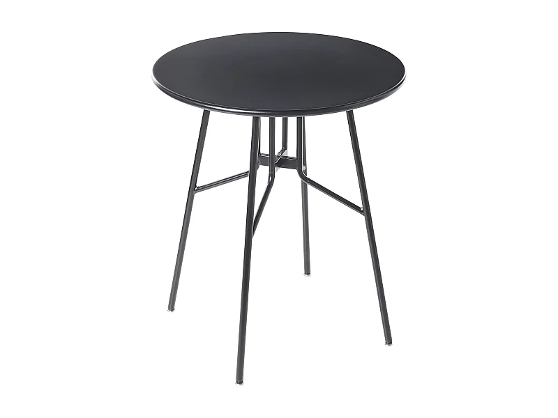 Table bistrot TALTAL 64 cm 64 cm Métal Noir