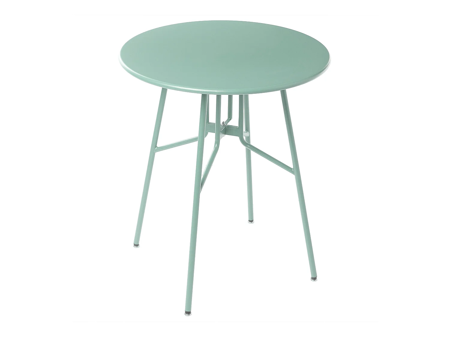 Table bistrot TALTAL 64 cm 64 cm Métal Vert clair
