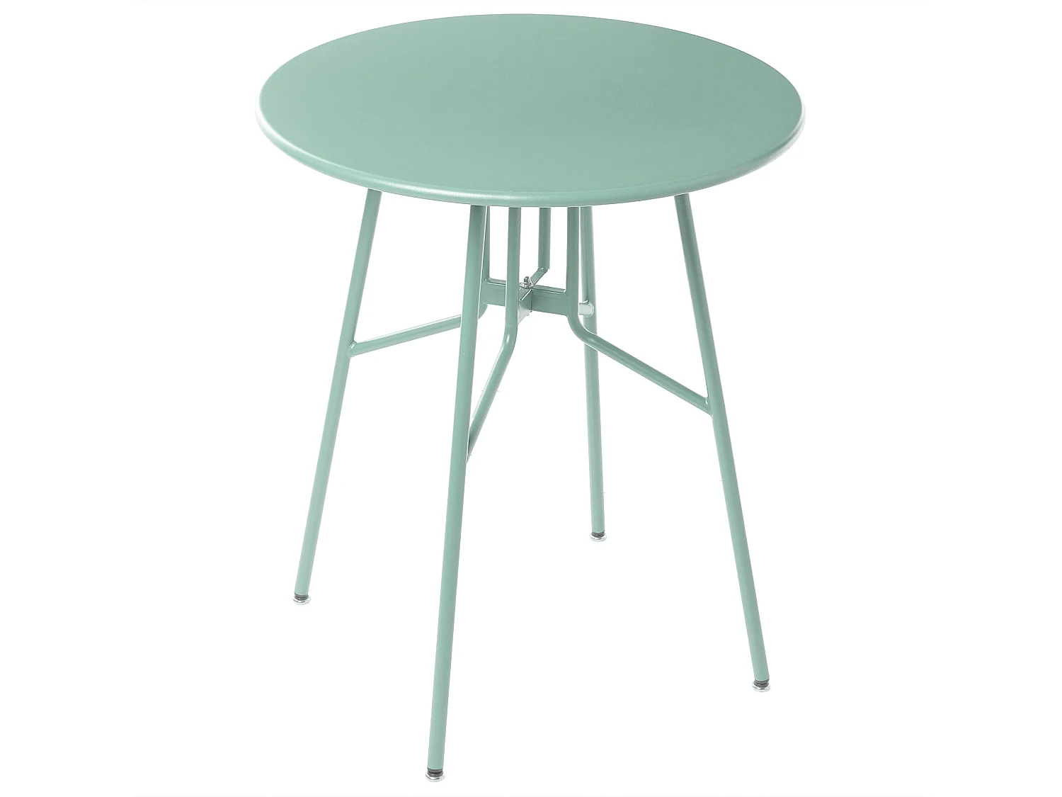 Table bistrot TALTAL 64 cm 64 cm Métal Vert clair