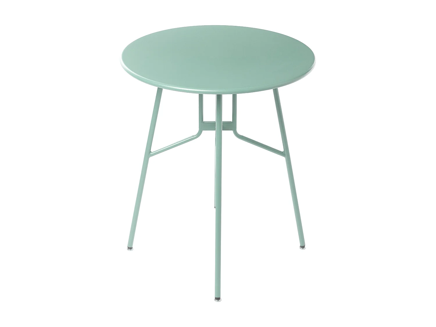 Table bistrot TALTAL 64 cm 64 cm Métal Vert clair