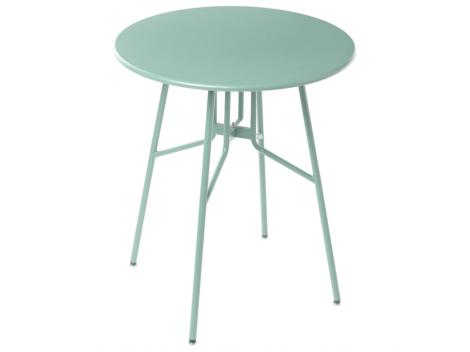 Table bistrot TALTAL 64 cm 64 cm Métal Vert clair
