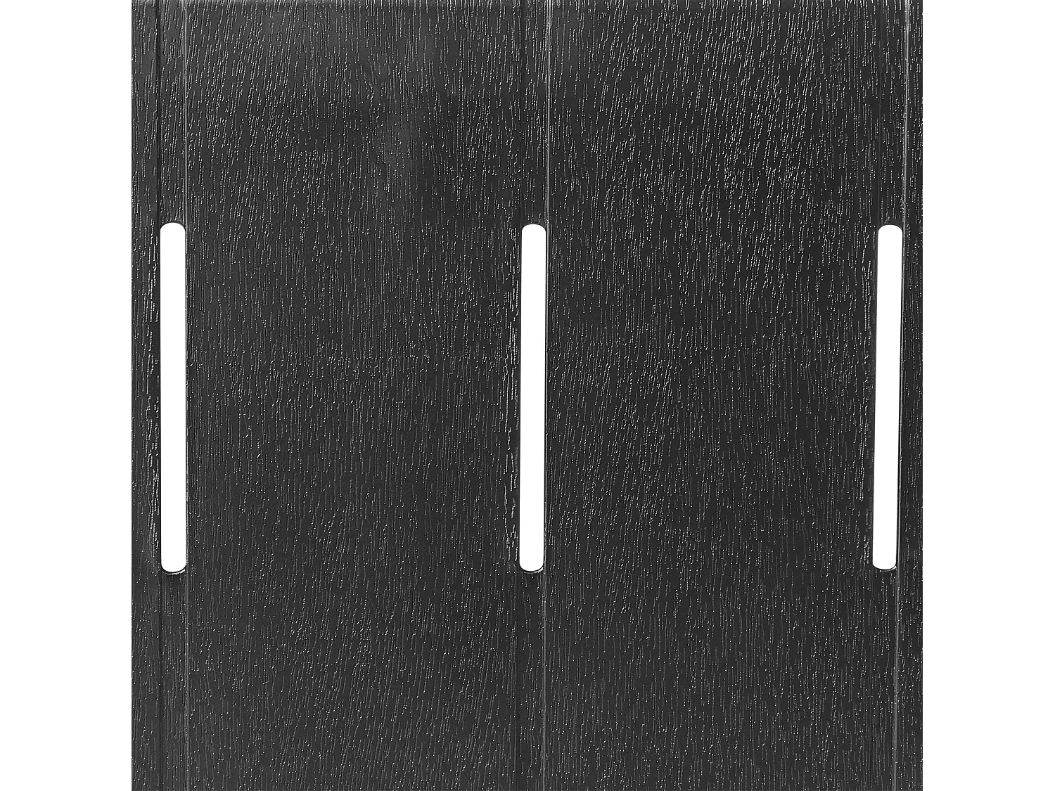 Table de salle à manger de jardin BARTICA 154 cm 84 cm Noir