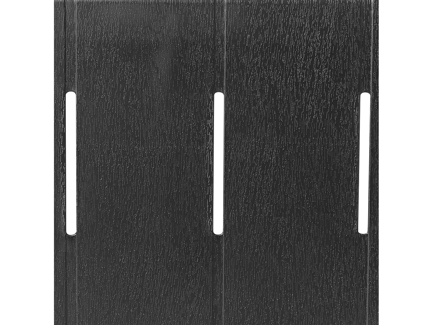 Table de salle à manger de jardin BARTICA 154 cm 84 cm Noir