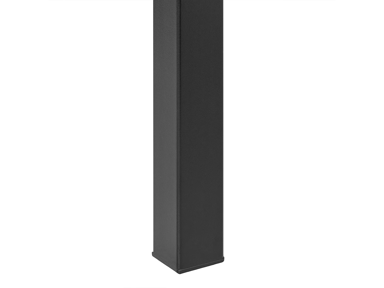 Table de salle à manger de jardin BARTICA 154 cm 84 cm Noir