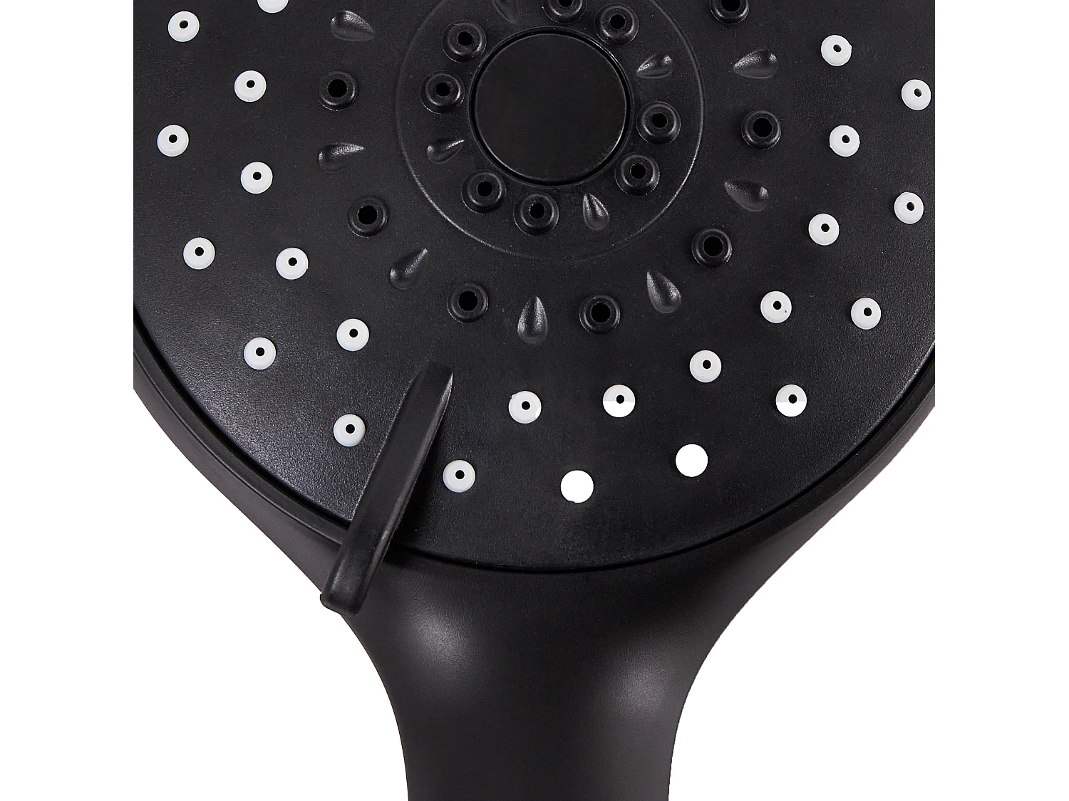 Kit de pommeau de douche avec tuyau flexible TAMUSHAL 3 modes Noir