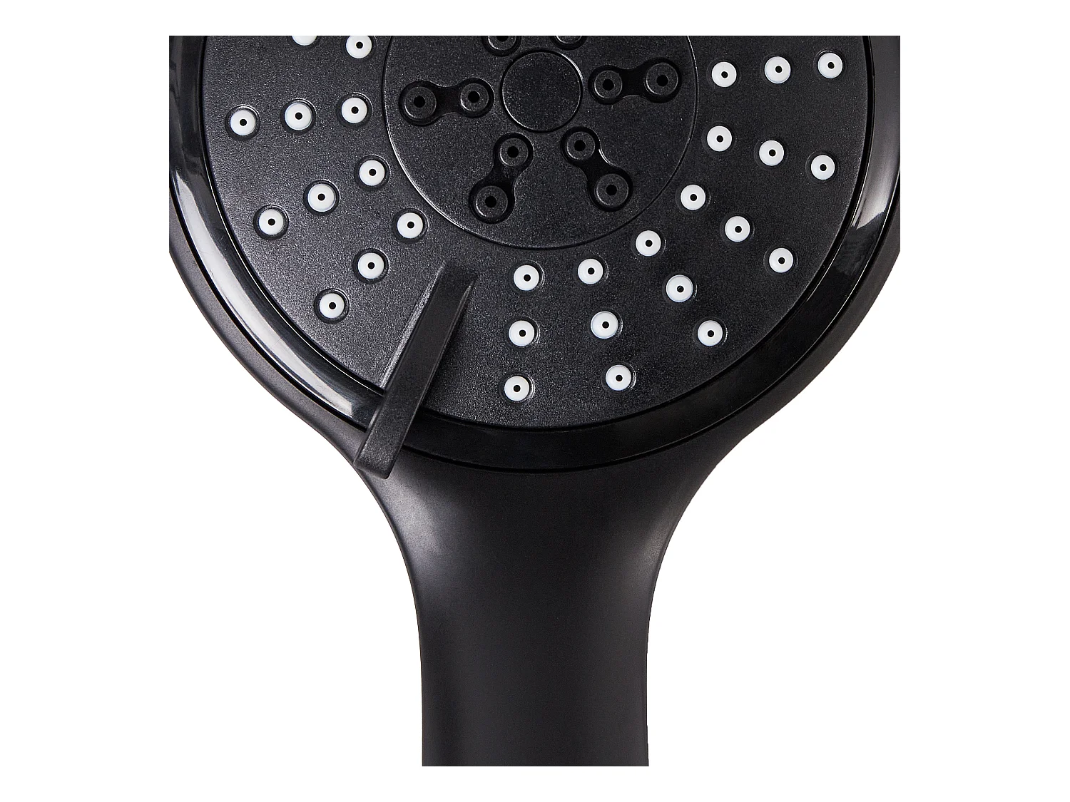 Kit de pommeau de douche avec tuyau flexible TUMPLE 3 modes Noir