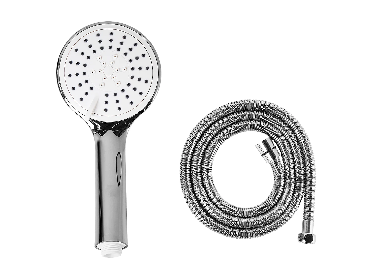 Kit de pommeau de douche avec tuyau flexible TUMPLE 3 modes Argenté