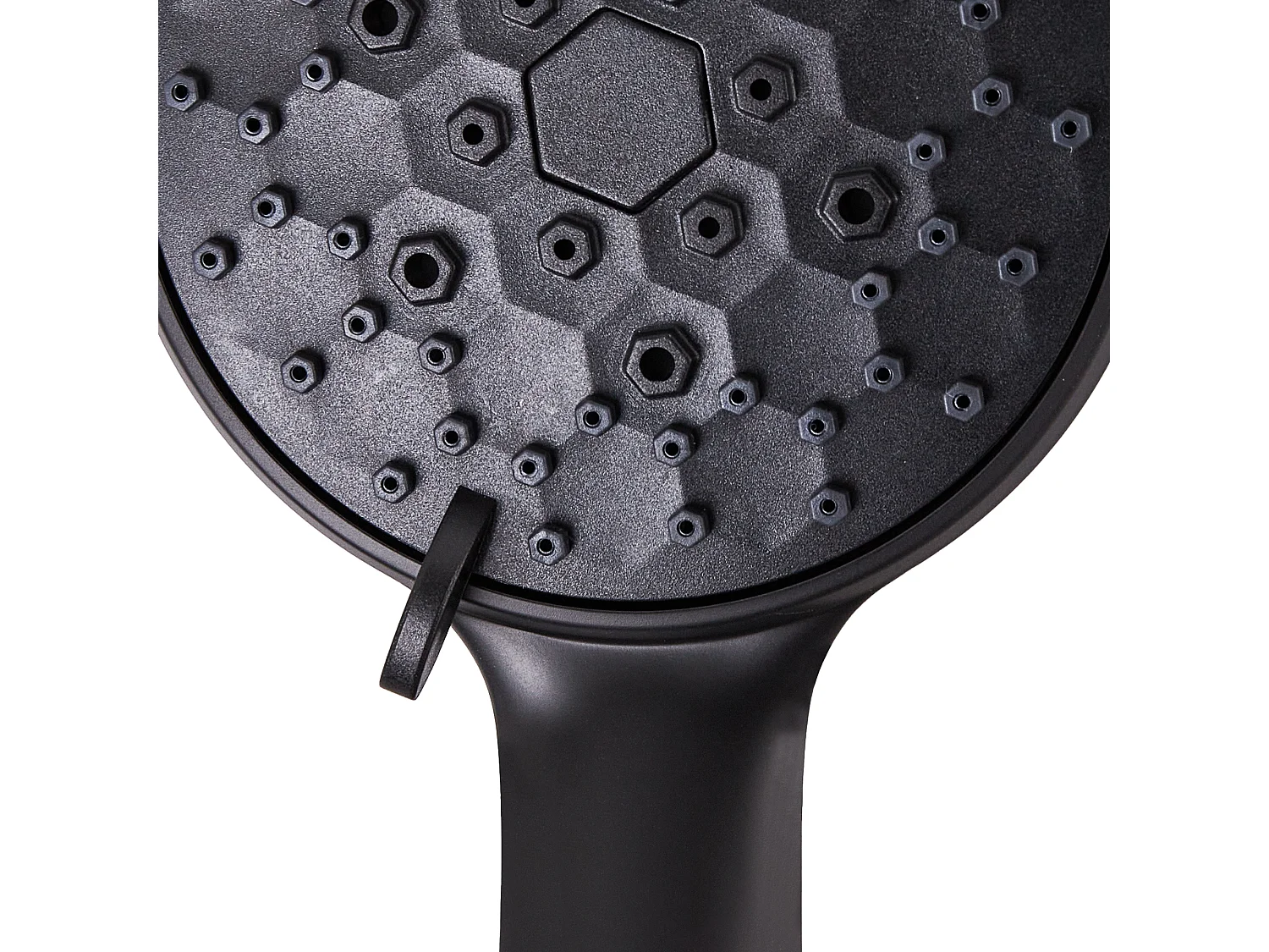 Kit de pommeau de douche avec tuyau flexible MACAY 3 modes Noir