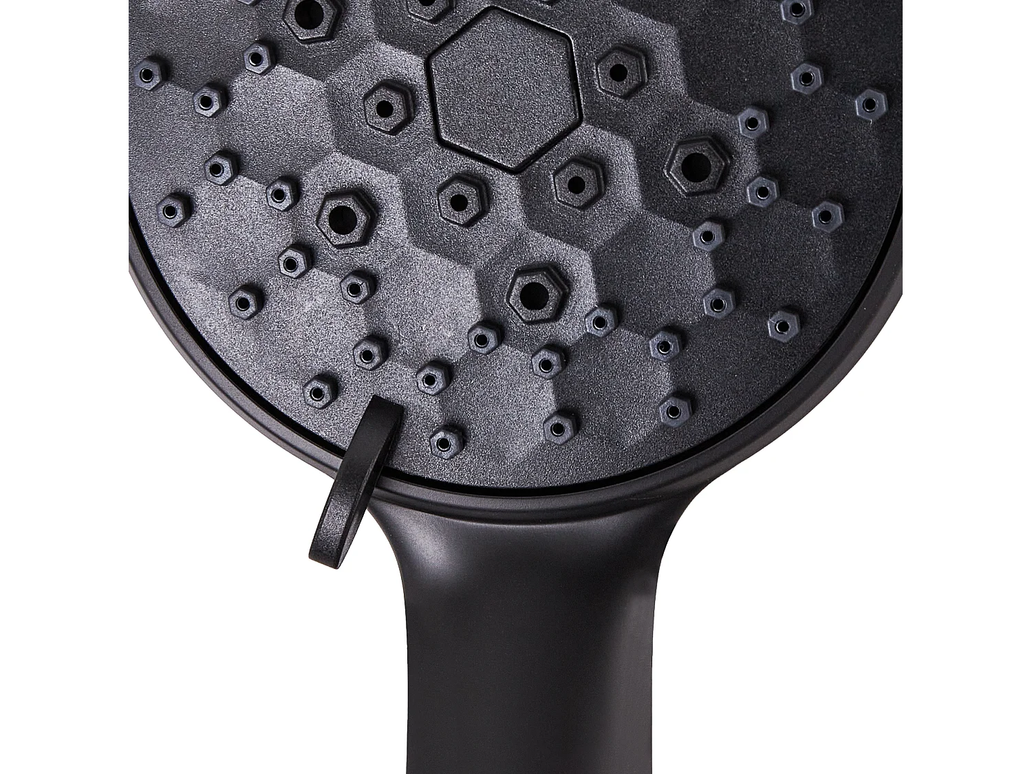 Kit de pommeau de douche avec tuyau flexible MACAY 3 modes Noir