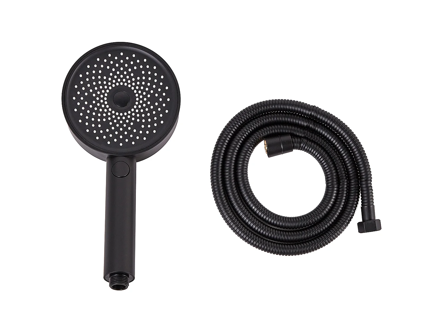 Shower Head and Hose Kit UYUCA 4-function Black