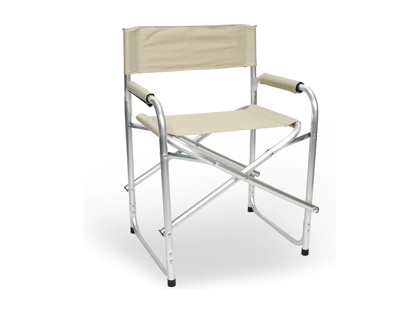 Sillón relax plegable Regista de aluminio con revestimiento de textilene beige