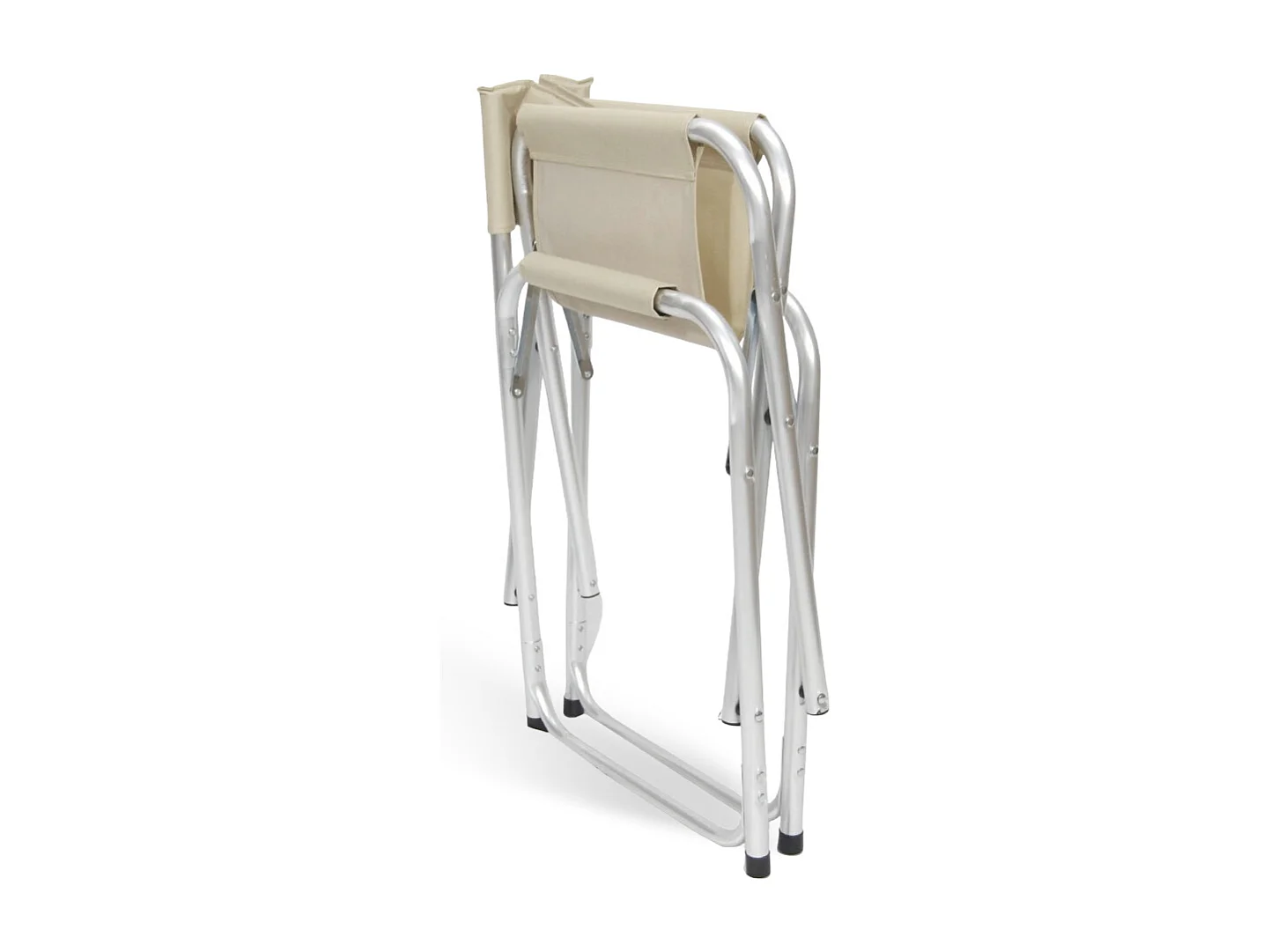 Sillón relax plegable Regista de aluminio con revestimiento de textilene beige