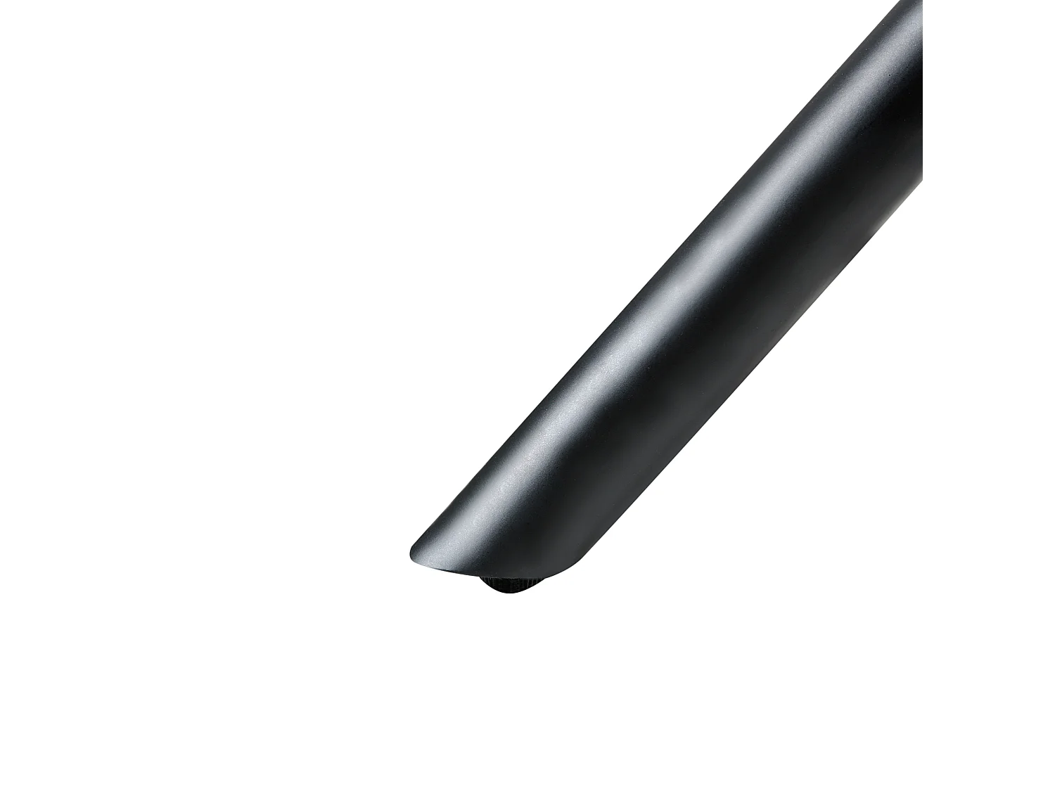 Lot de 2 chaises de salle à manger OVALO Tissu Blanc cassé