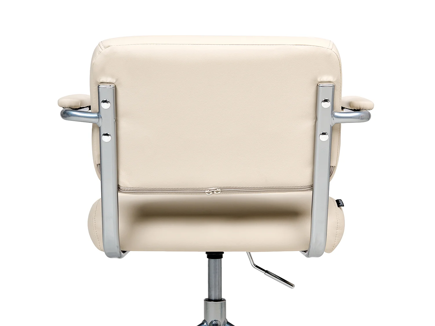 Desk Chair CANDOR Faux Leather Off-White