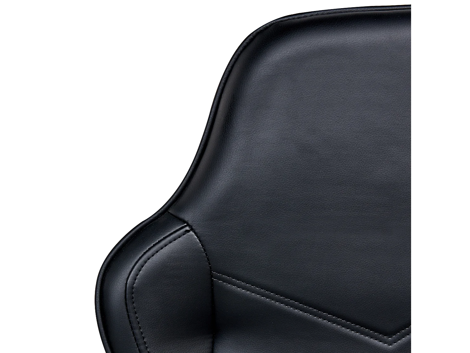 Office Chair TRIUMPHER Faux Leather Black