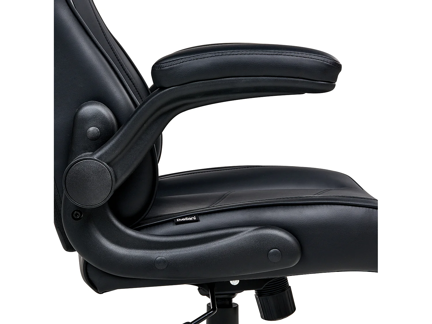 Office Chair TRIUMPHER Faux Leather Black