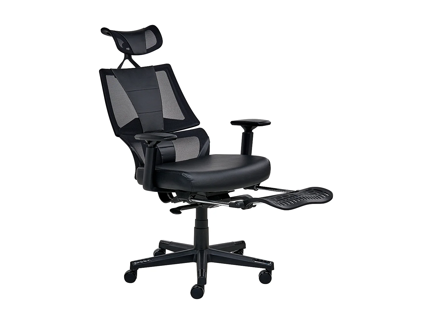 Chaise de bureau CREATOR Cuir PU Noir