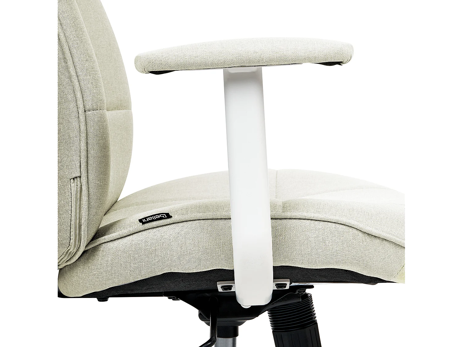 Chaise de bureau CARLTON Tissu Vert menthe