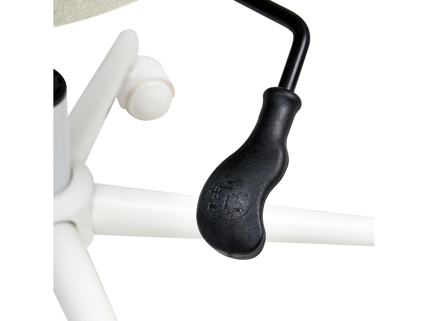 Chaise de bureau CARLTON Tissu Vert menthe