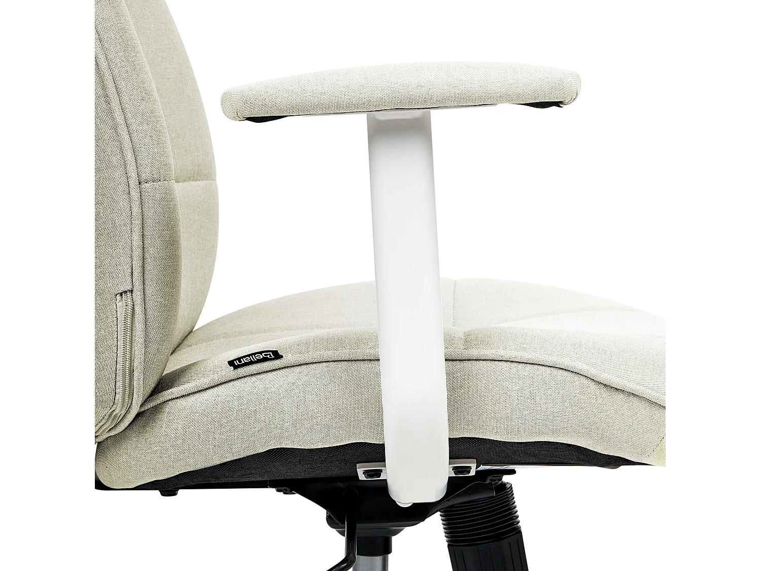 Chaise de bureau CARLTON Tissu Vert menthe