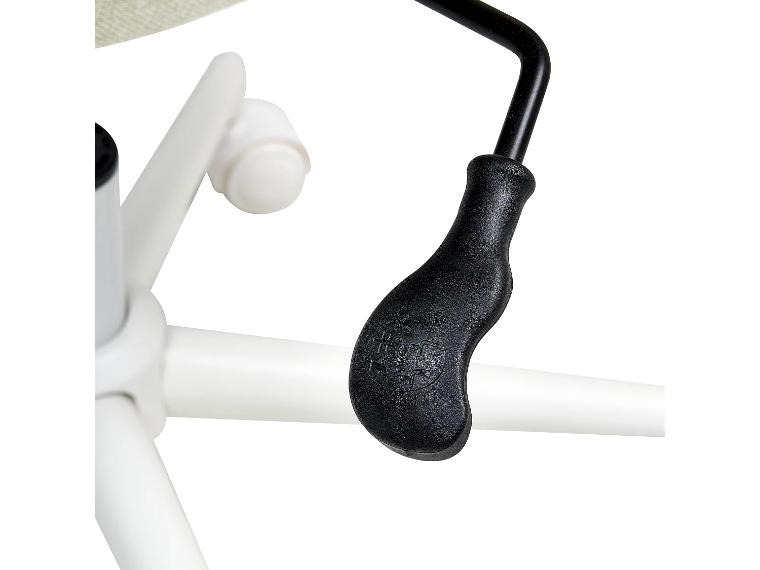 Chaise de bureau CARLTON Tissu Vert menthe