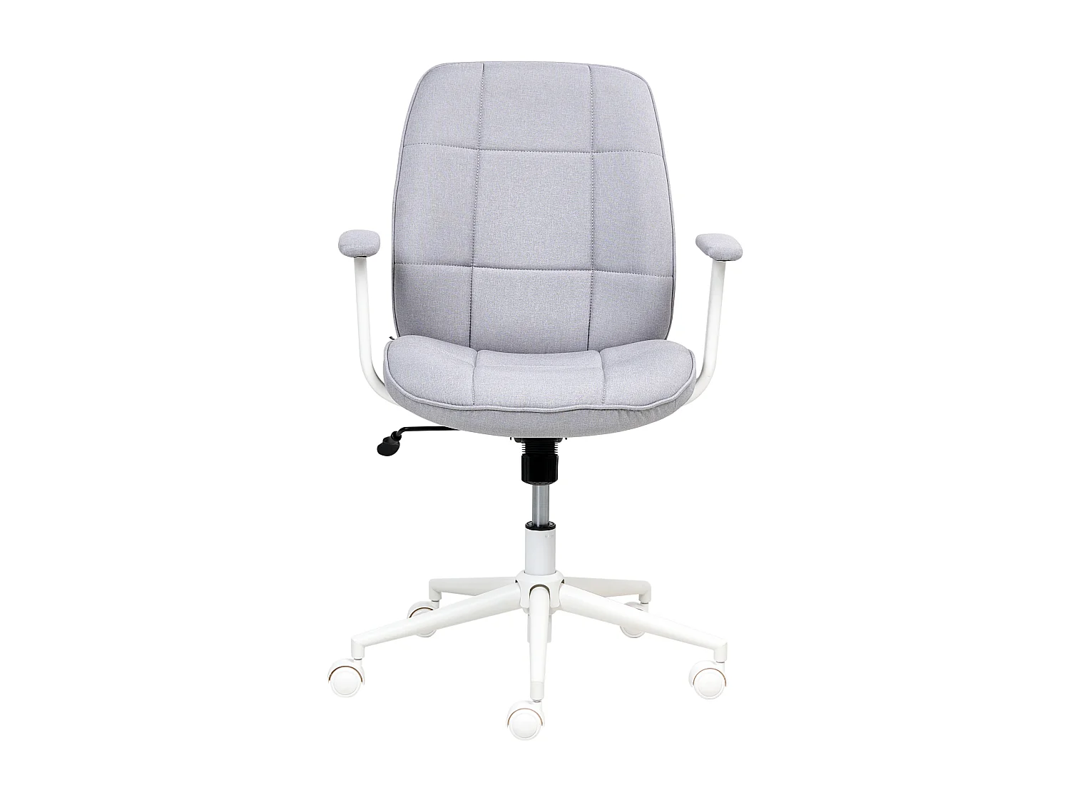 Chaise de bureau CARLTON Tissu Gris