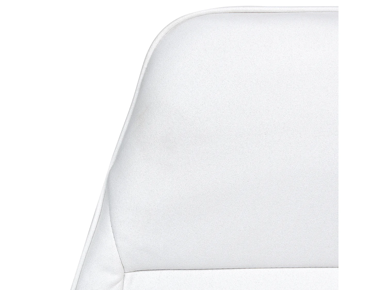 Chaise de bureau REBEL Tissu Blanc cassé