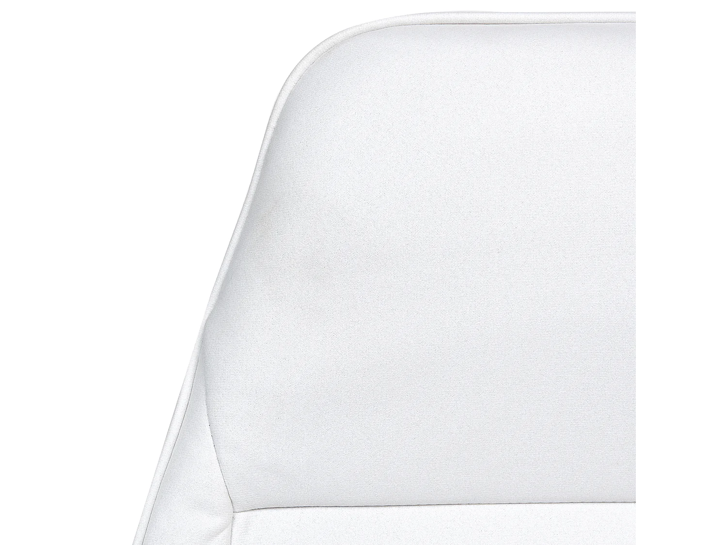 Chaise de bureau REBEL Tissu Blanc cassé