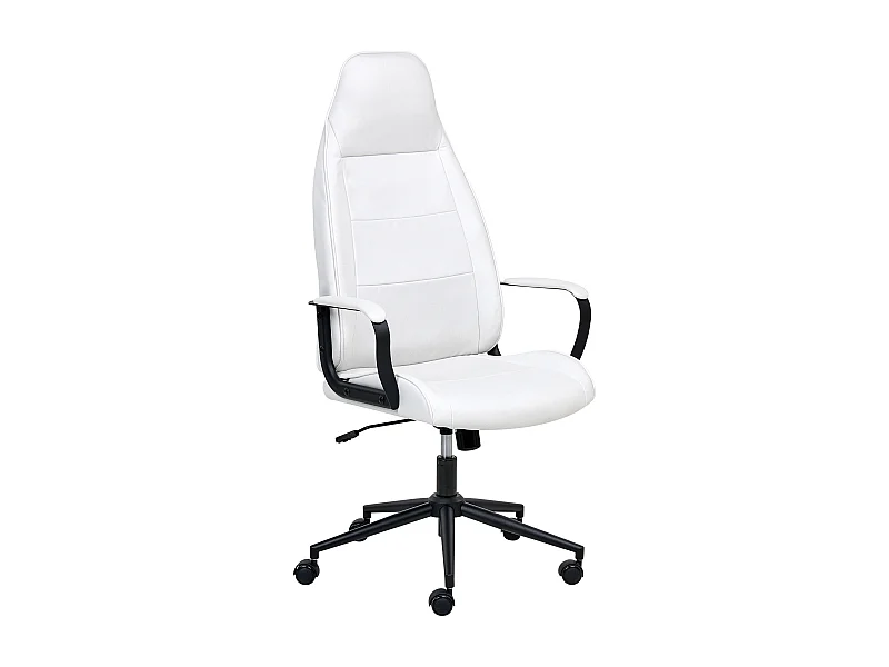 Chaise de bureau REBEL Tissu Blanc cassé