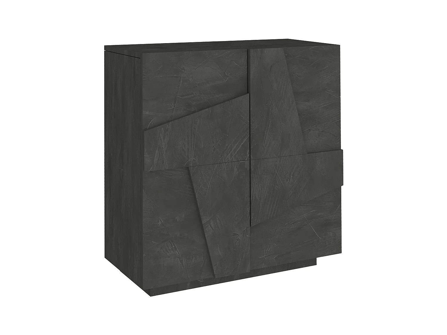 Meuble chaussure design moderne 2 portes 16 paires Ping A16