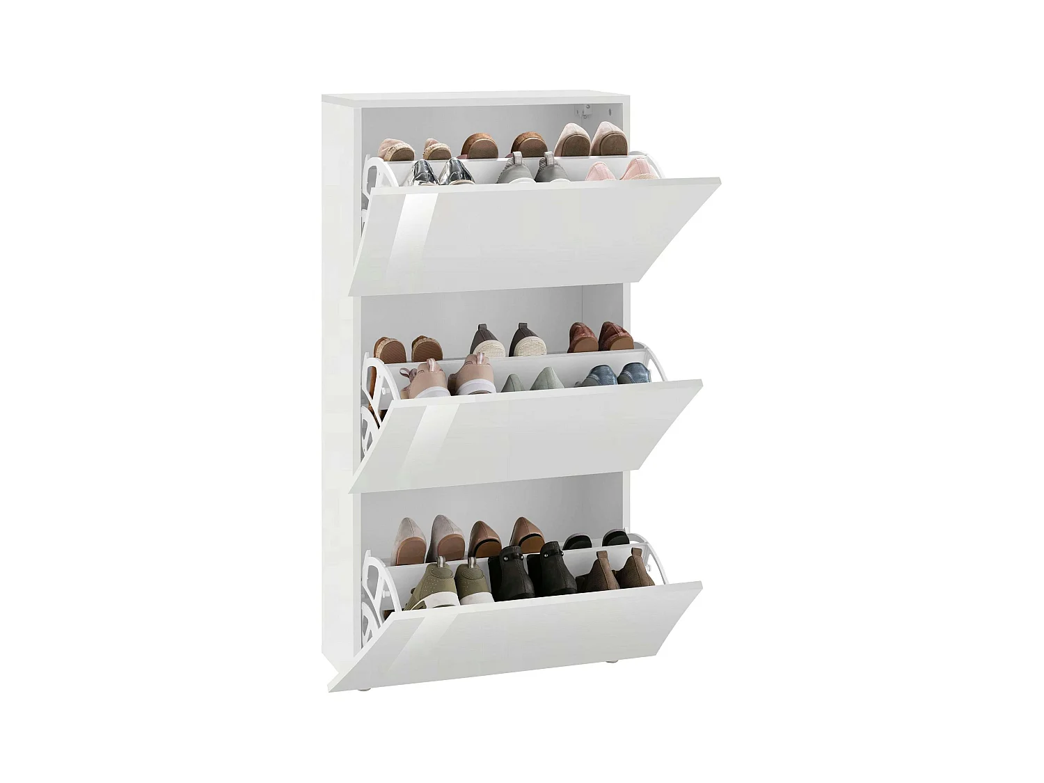 Armoire à chaussures au design moderne 3 portes 18 paires Arco M
