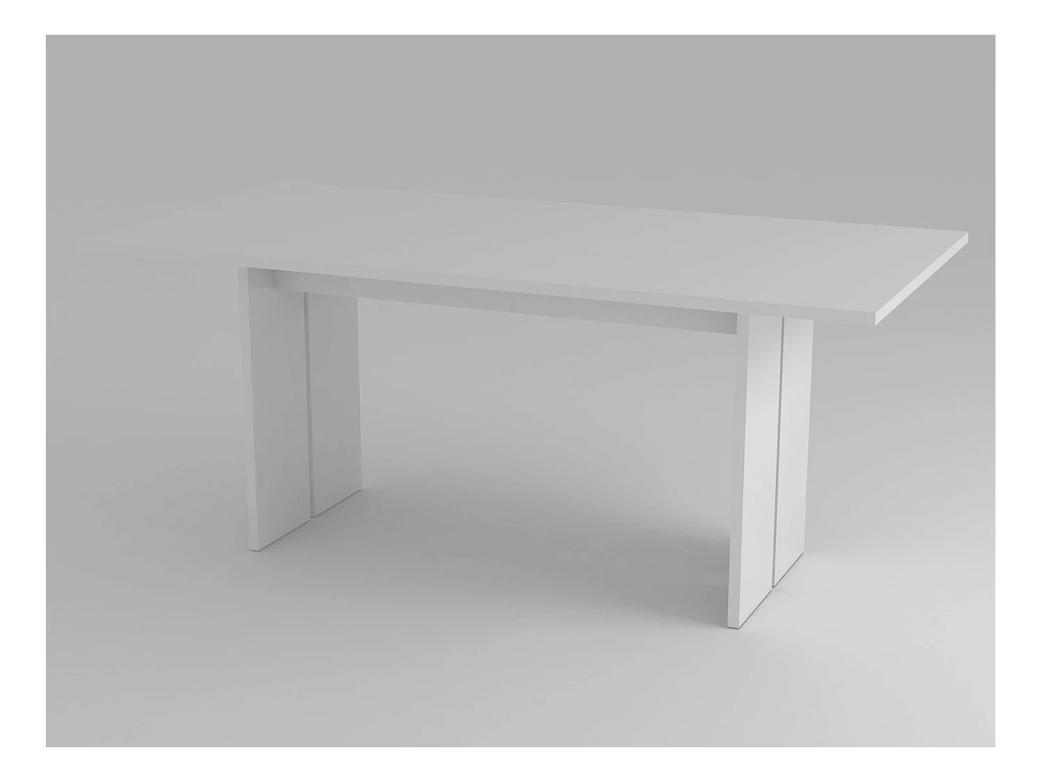 Mesa de comedor de diseño moderno en madera 160x90cm Bologna