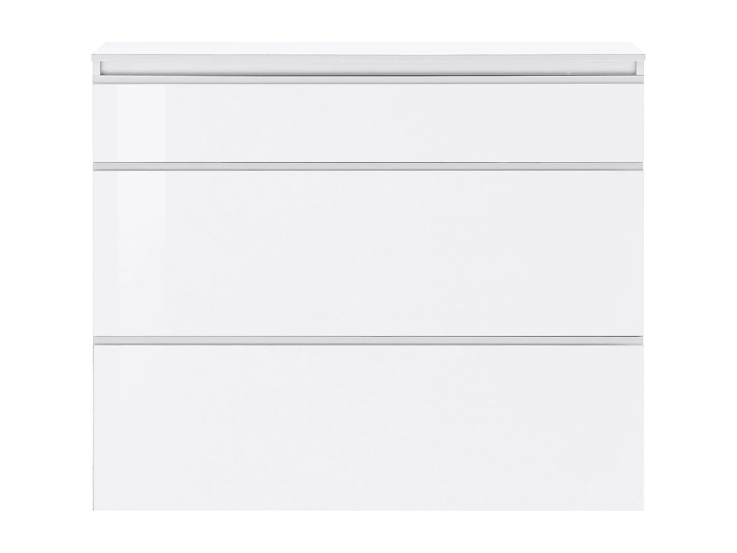 Scarpiera 3 ante L 120 x H 108 x P 26.5 cm 24 paia, bianco
