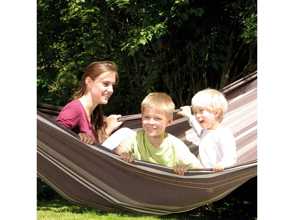 Hamac artisanal XXL en coton et polyester Palacio cafe