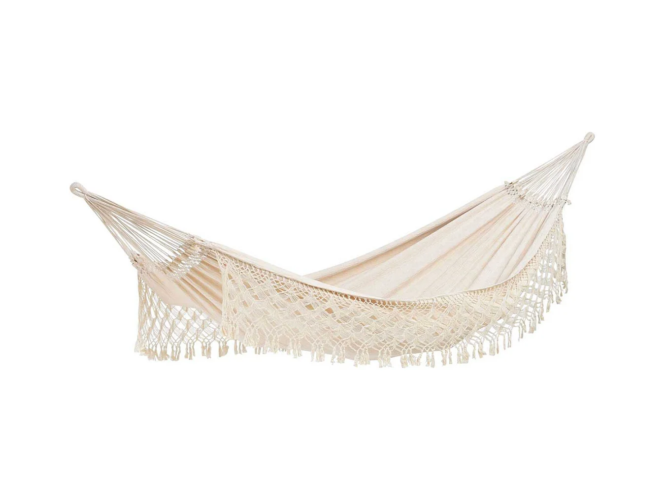Hamac artisanal XXL en coton Rio Naturel