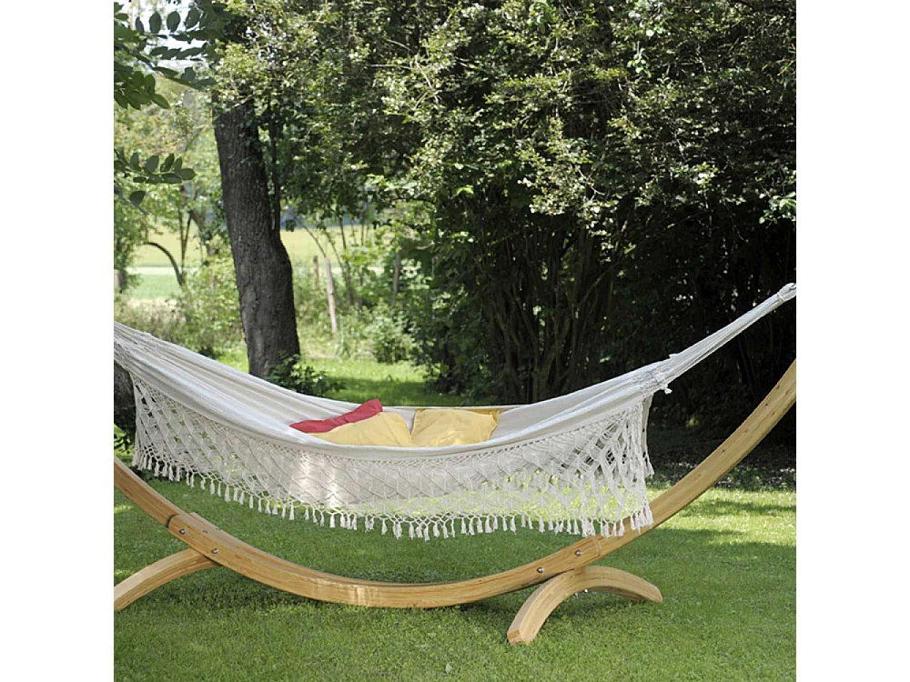 Hamac artisanal XXL en coton Rio Naturel