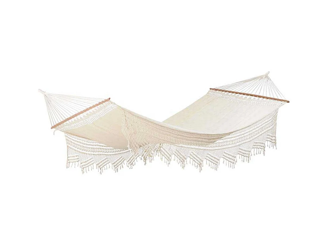 Hamac artisanal XXL en coton jacquard Palacio