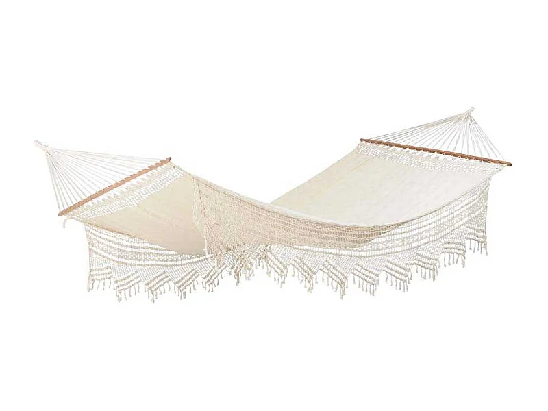 Hamac artisanal XXL en coton jacquard Palacio