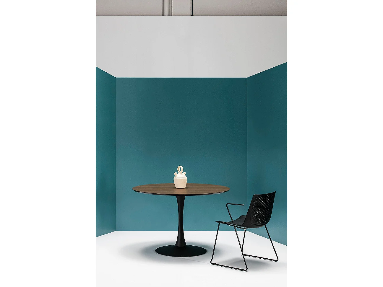 Tafel noire met plateau en noire